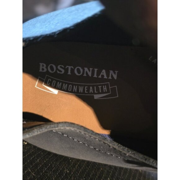 Bostonian Commonwealth Dezmin Plain Oxford Shoes - Men's 9 Navy Gently Used - Picture 9 of 9